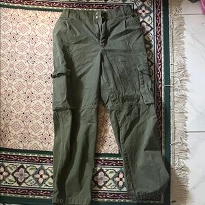 Men's Olive Cargo Pants